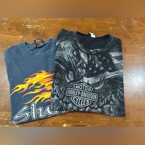 Harley Davidson Tshirt Bundle of 2
